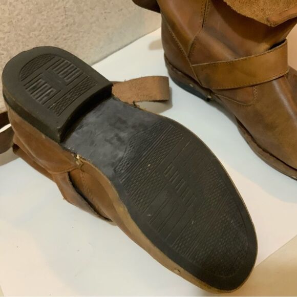 Jeffrey Campbell Brit Wrap Straps Moto Boots Size 8 - Picture 8 of 16